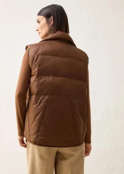 Damen bonprix Jacken & Mäntel|Bekleidung·Hosen|Steppweste mit recycelter Daunen