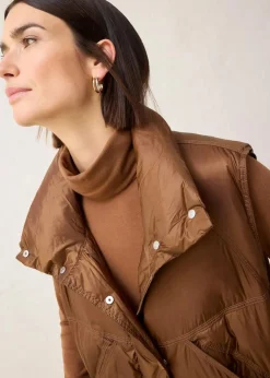 Damen bonprix Jacken & Mäntel|Bekleidung·Hosen|Steppweste mit recycelter Daunen