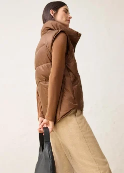 Damen bonprix Jacken & Mäntel|Bekleidung·Hosen|Steppweste mit recycelter Daunen
