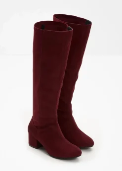Damen bonprix Schuhe & Accessoires In Spezialgrößen·Weite Schuhe|Schuhe & Accessoires In Spezialgrößen·Elastischer Schaft|Stiefel