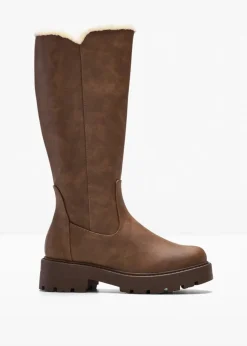 Damen bonprix Stiefel|Gefütterte Winterschuhe|Stiefel
