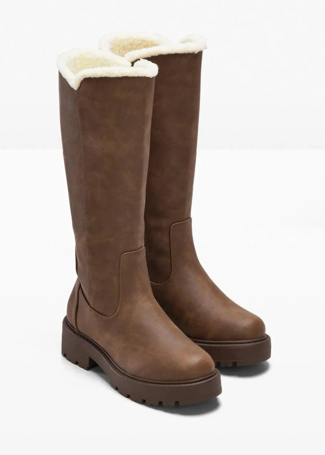 Damen bonprix Stiefel|Gefütterte Winterschuhe|Stiefel