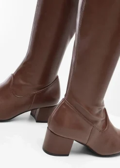 Damen bonprix Schuhe & Accessoires In Spezialgrößen·Schuhe In Übergröße|Schuhe & Accessoires In Spezialgrößen·Elastischer Schaft|Stiefel