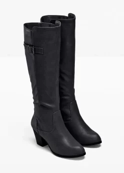 Discount Stiefel Damen Stiefel|Schuhe & Accessoires In Spezialgrößen·Elastischer Schaft