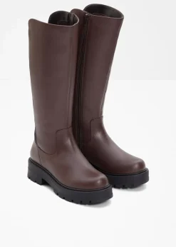Damen bonprix Schuhe & Accessoires In Spezialgrößen·Elastischer Schaft|Stiefel|Stiefel