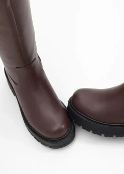 Damen bonprix Schuhe & Accessoires In Spezialgrößen·Elastischer Schaft|Stiefel|Stiefel