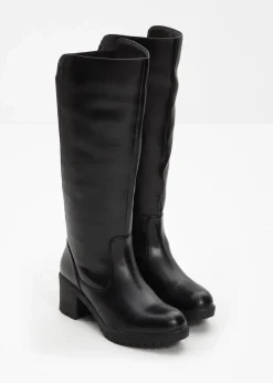 Clearance Stiefel Damen Stiefel|Schuhe & Accessoires In Spezialgrößen·Elastischer Schaft