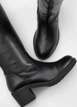 Clearance Stiefel Damen Stiefel|Schuhe & Accessoires In Spezialgrößen·Elastischer Schaft
