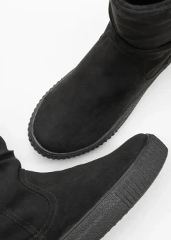 Outlet Stiefel Damen Gefütterte Winterschuhe|Stiefel
