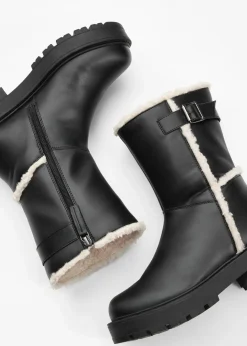 Damen bonprix Gefütterte Winterschuhe|Stiefel|Stiefel