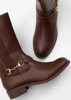 Damen bonprix Stiefel|Schuhe & Accessoires In Spezialgrößen·Elastischer Schaft|Stiefel