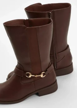 Damen bonprix Stiefel|Schuhe & Accessoires In Spezialgrößen·Elastischer Schaft|Stiefel