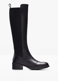 New Stiefel aus Leder Damen Gefütterte Winterschuhe|Stiefel