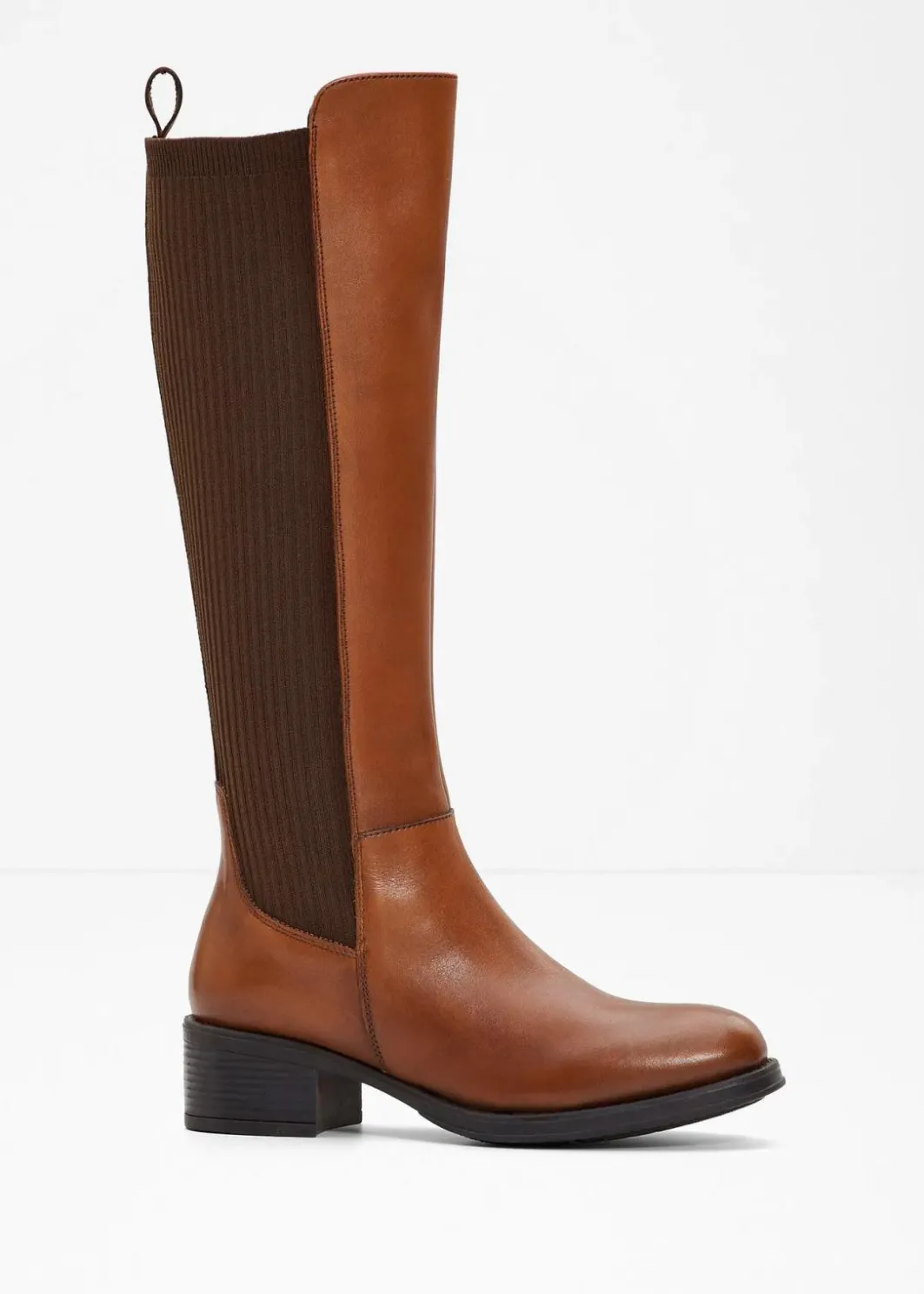Damen bonprix Gefütterte Winterschuhe|Stiefel|Stiefel aus Leder