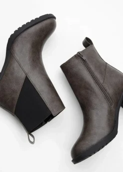 Damen bonprix Schuhe & Accessoires In Spezialgrößen·Elastischer Schaft|Stiefeletten|Stiefeletten
