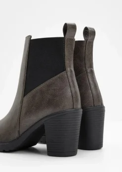 Damen bonprix Schuhe & Accessoires In Spezialgrößen·Elastischer Schaft|Stiefeletten|Stiefeletten