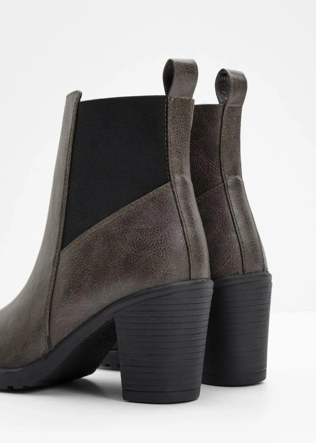 Damen bonprix Schuhe & Accessoires In Spezialgrößen·Elastischer Schaft|Stiefeletten|Stiefeletten