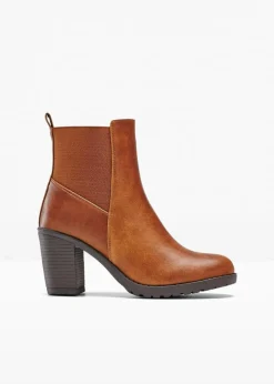 Damen bonprix Stiefeletten|Schuhe & Accessoires In Spezialgrößen·Elastischer Schaft|Stiefeletten