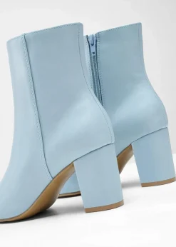 Stiefeletten mit Blockabsatz Damen Stiefeletten