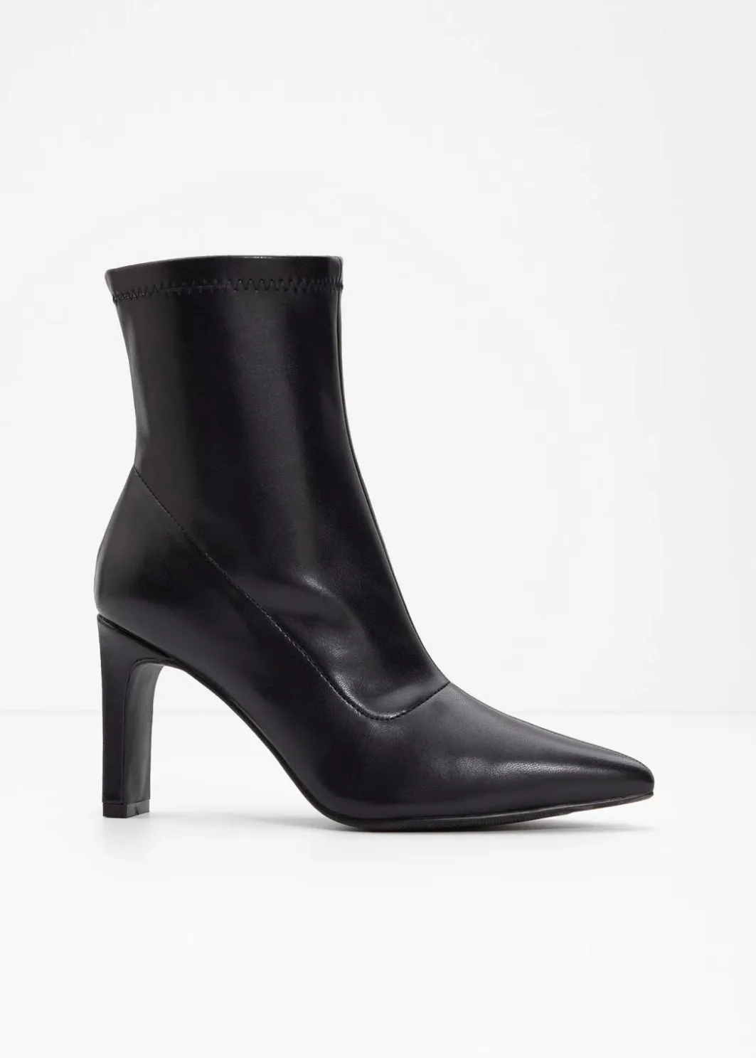 Damen bonprix Stiefeletten|Schuhe & Accessoires In Spezialgrößen·Elastischer Schaft|Stiefeletten mit hohem Absatz