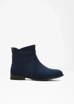 Damen bonprix Schuhe & Accessoires In Spezialgrößen·Schuhe In Übergröße|Stiefeletten|Stiefeletten mit Raffung