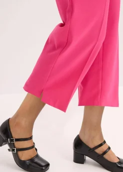 Damen bonprix Hosen|3/4-Stifthose mit Schlitz