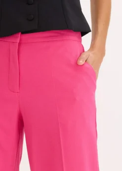 Damen bonprix Hosen|3/4-Stifthose mit Schlitz