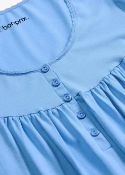 Damen bonprix Wäsche·Basics|Wäsche·Still- & Umstandswäsche|Still-Nachthemd mit Bio-Baumwolle