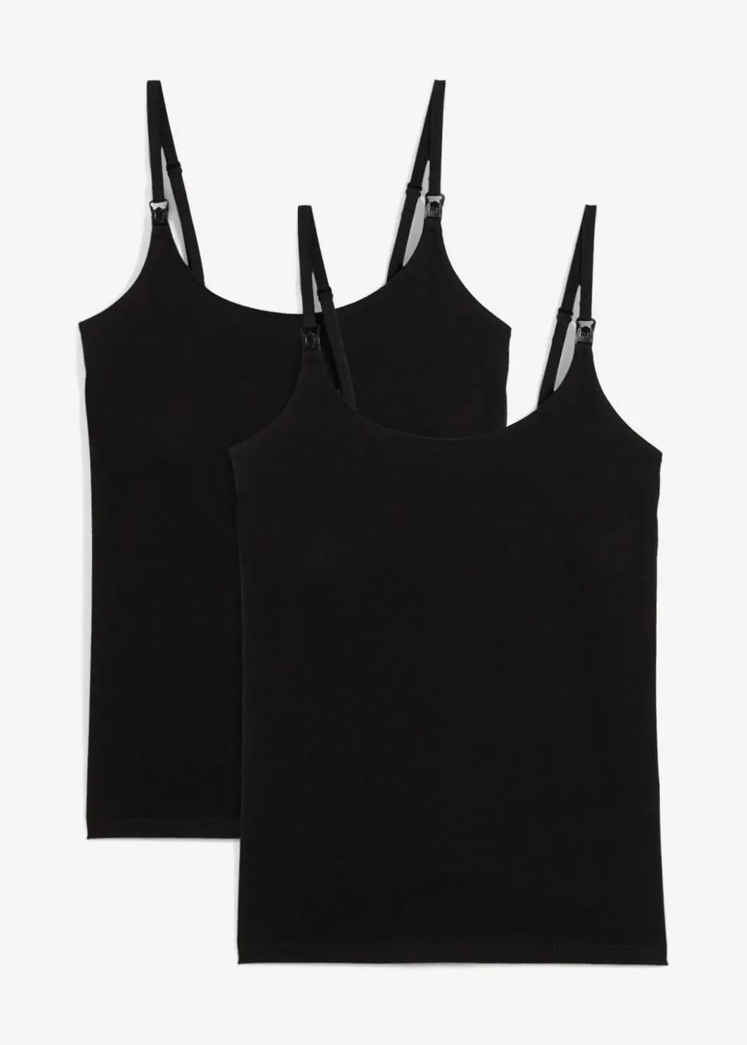 Outlet Stilltops aus Bio-Baumwolle (2er Pack) Damen Bekleidung·Blazer|Umstandsmode