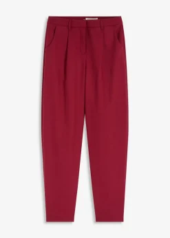 Damen bonprix Bekleidung·Kleider|Hosen|Stoffhose im Barrelfit