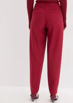 Damen bonprix Bekleidung·Kleider|Hosen|Stoffhose im Barrelfit