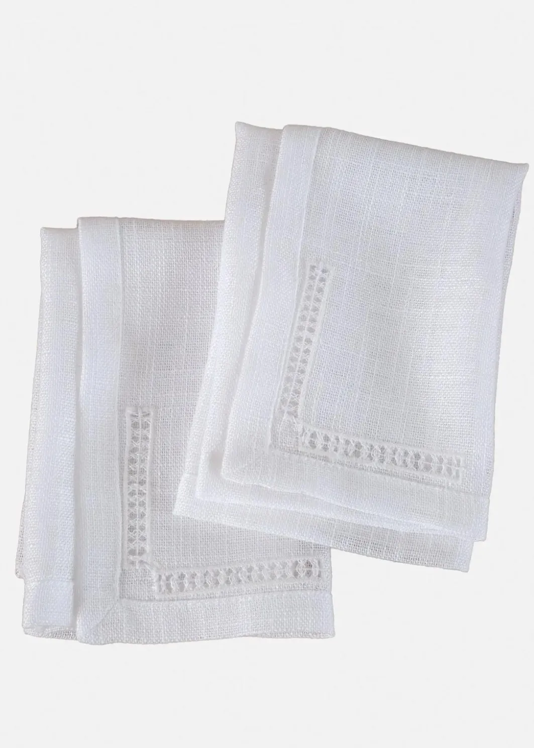 Sale Stoffservietten mit Lochstickerei (2er Pack) Geschirr & Servieren|Weihnachtsdeko & -Textilien·Tischdekoration