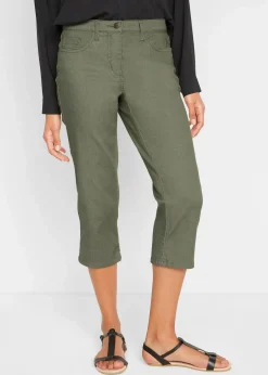 Damen bonprix Hosen|Bekleidung·Kleider|Straight Jeans, Mid Waist, Bequembund