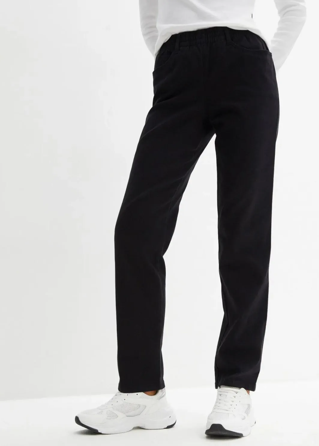 New Straight Jeans, Mid Waist (2er Pack) Damen Bekleidung·Kleider|Hosen