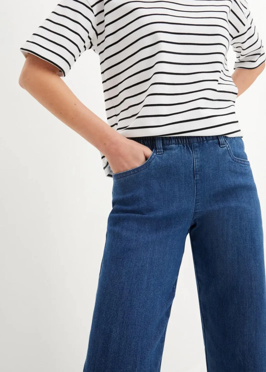 New Straight Jeans, Mid Waist (2er Pack) Damen Bekleidung·Kleider|Hosen
