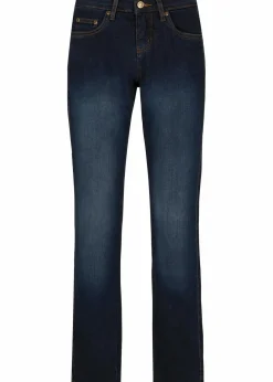Clearance Straight Jeans Mid Waist, Stretch Damen Jeans|Kurzgrößen