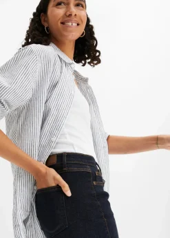 Clearance Straight Jeans Mid Waist, Stretch Damen Jeans|Kurzgrößen