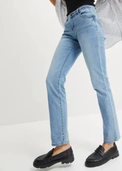 Online Straight Jeans Mid Waist, Stretch Damen Bekleidung·Shirts & Tops|Jeans