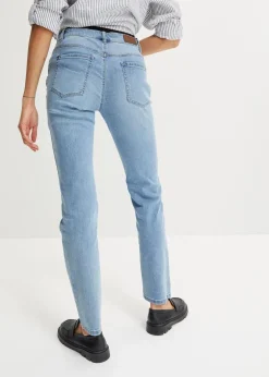 Online Straight Jeans Mid Waist, Stretch Damen Bekleidung·Shirts & Tops|Jeans