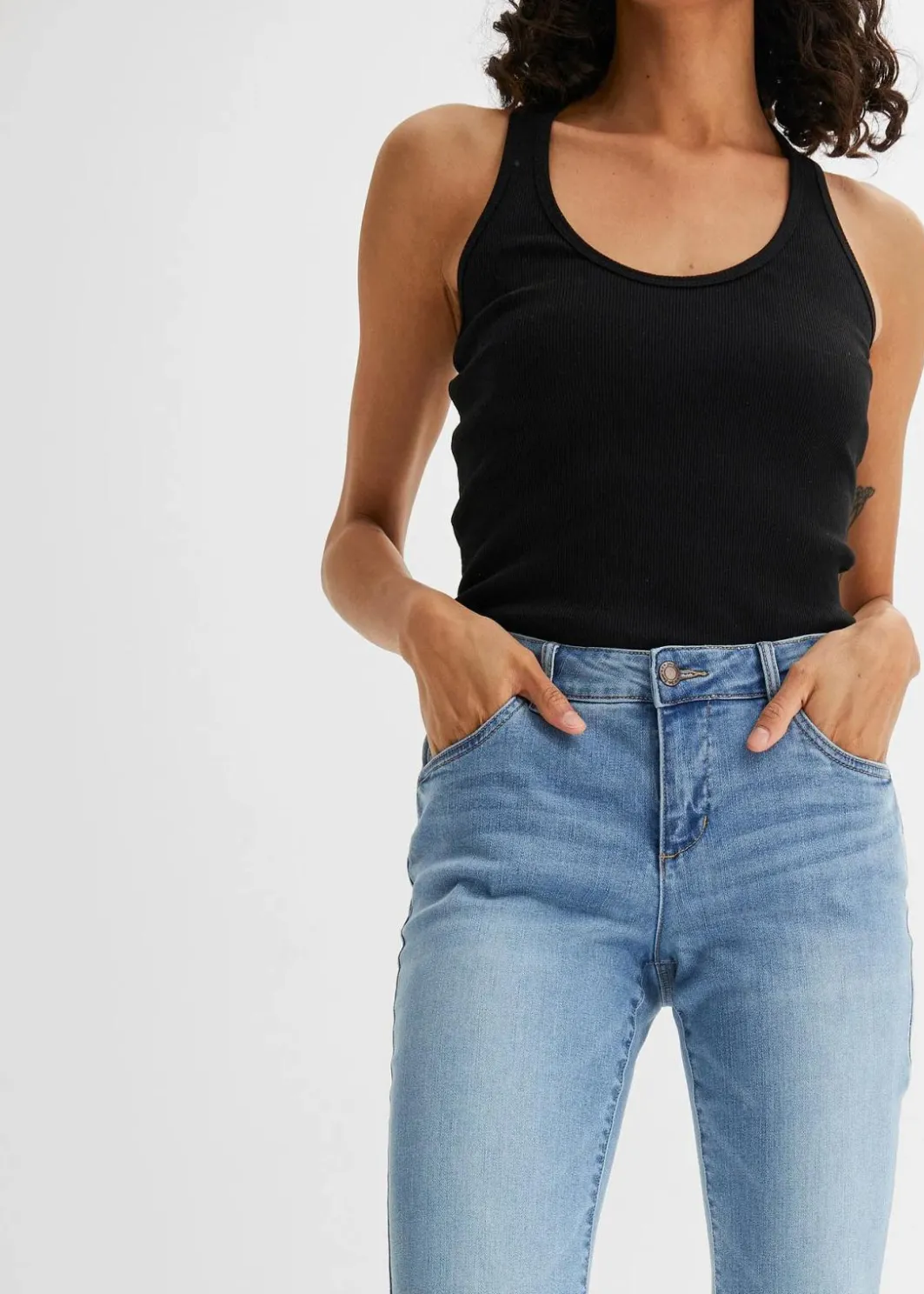 Online Straight Jeans Mid Waist, Stretch Damen Bekleidung·Shirts & Tops|Jeans