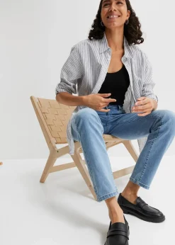 Online Straight Jeans Mid Waist, Stretch Damen Bekleidung·Shirts & Tops|Jeans