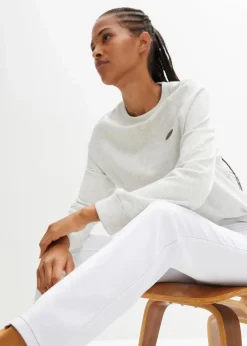 Discount Straight Jeans Mid Waist, Stretch Damen Jeans|Kurzgrößen