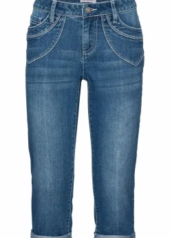 Hot Straight Jeans Mid Waist, cropped Damen Bekleidung·Shirts & Tops|Jeans