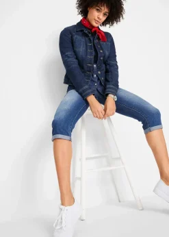 Hot Straight Jeans Mid Waist, cropped Damen Bekleidung·Shirts & Tops|Jeans
