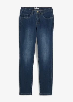 Clearance Straight Jeans Mid Waist, Stretch Damen Jeans|Kurzgrößen
