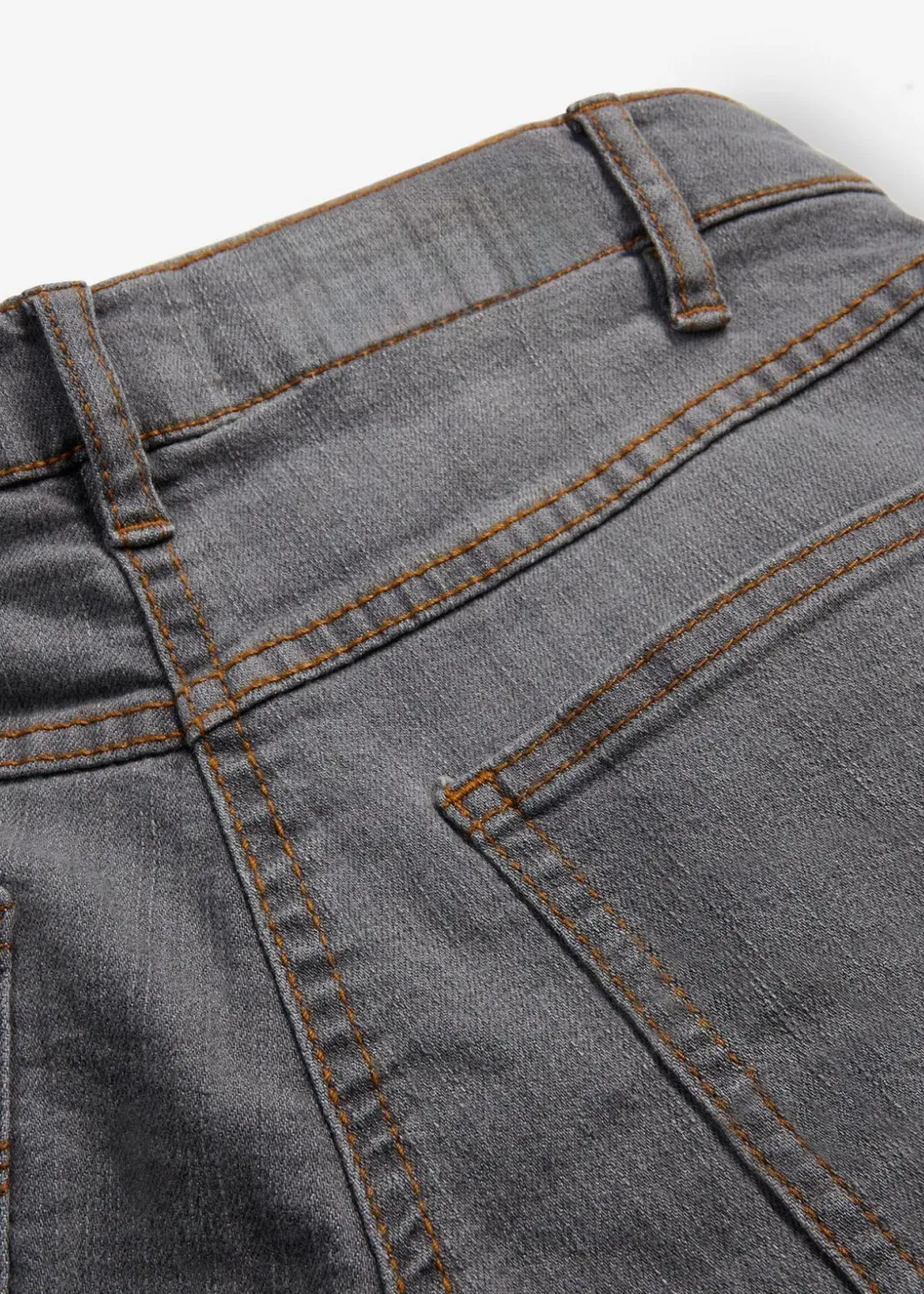 New Straight Jeans Mid Waist, Stretch Damen Jeans|Kurzgrößen