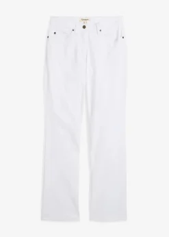 New Straight Jeans Mid Waist, Stretch Damen Kurzgrößen|Jeans
