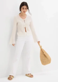 New Straight Jeans Mid Waist, Stretch Damen Kurzgrößen|Jeans