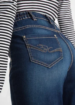 Discount Straight-Jeans High Waist, Stretch Damen Bekleidung·Shirts & Tops|Jeans