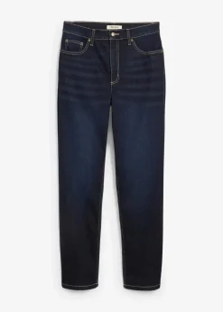 Damen bonprix Bekleidung·Shirts & Tops|Jeans|Straight-Jeans High Waist cropped